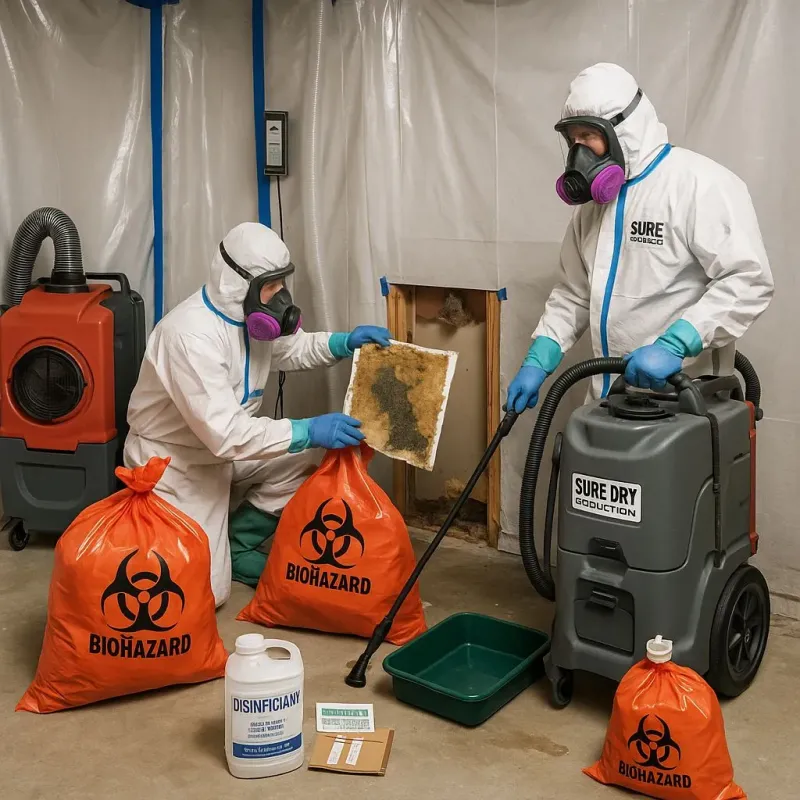 Contaminated Water Handling Protocols process in North Beach Haven, NJ
