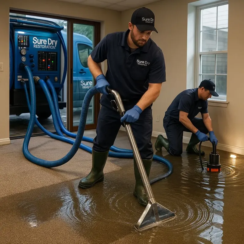 Water Extraction and Removal process in North Beach Haven, NJ